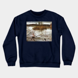 The Beautiful is Fled - Charles Sims Crewneck Sweatshirt